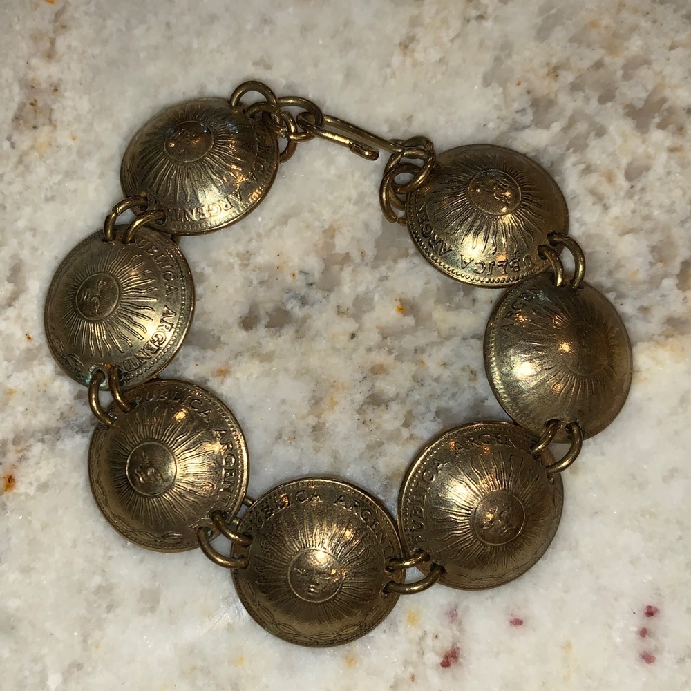 Coin bracelet